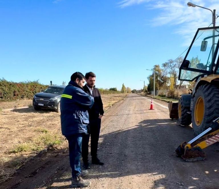 El Intendente Recorri La Obra De Refuerzo De Agua Potable Y Destac Su