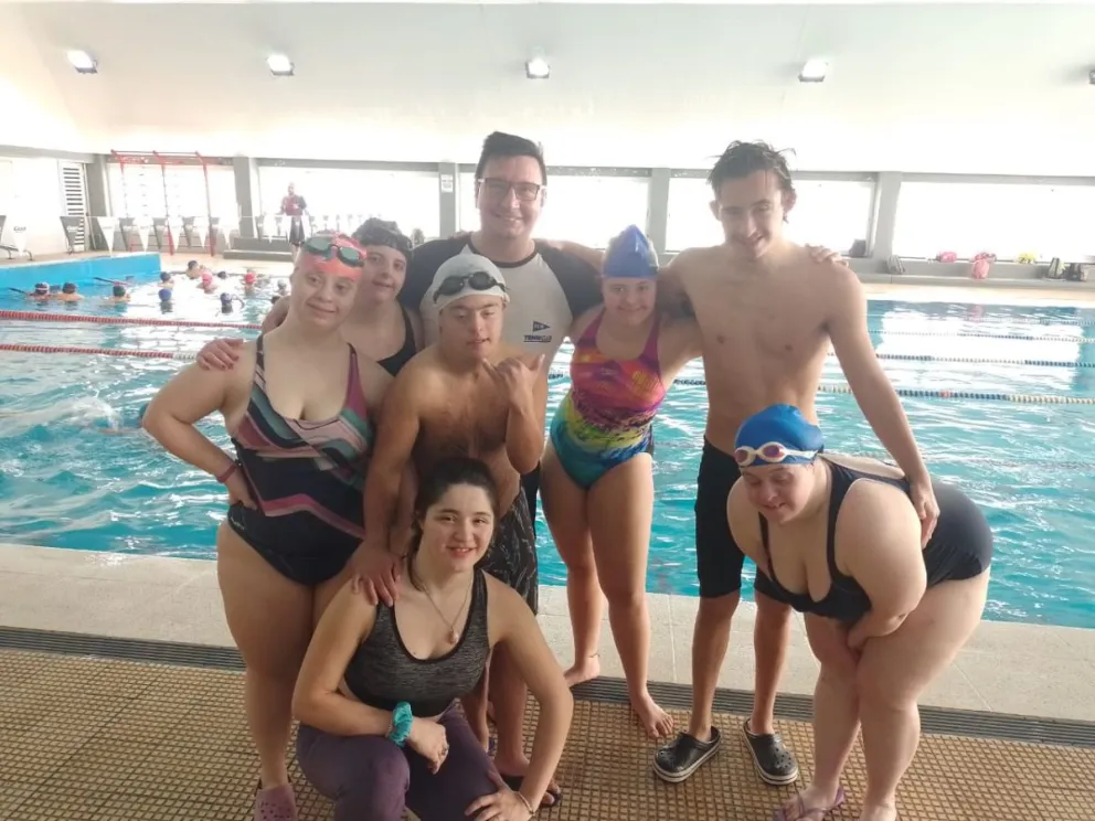 Deporte Integrado: nadadores regionales viajarán al Nacional de Síndrome de Down
