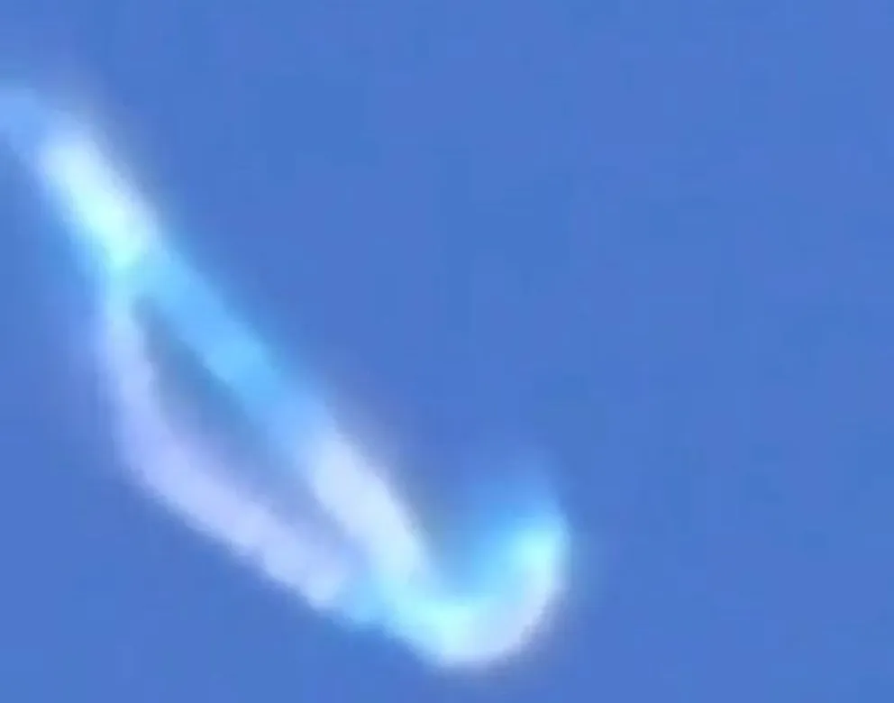 VIDEO: Enigmáticas luces en el cielo de Cipolletti