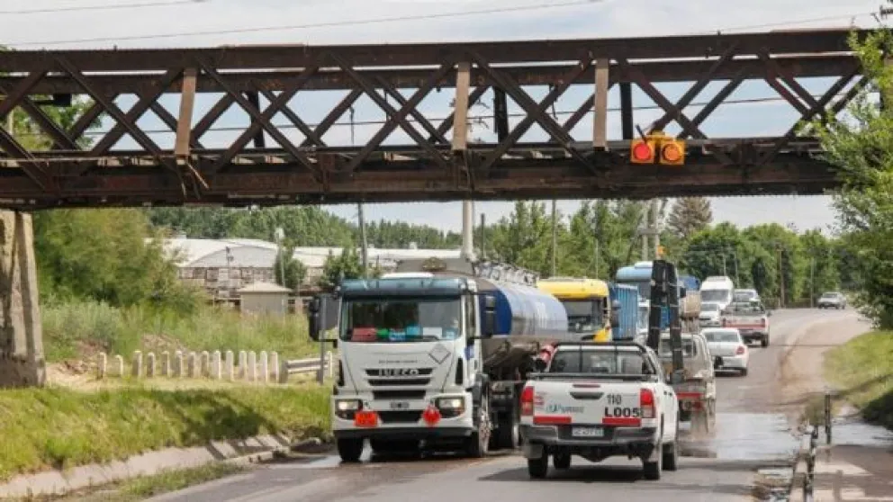 Nuevos baches: tránsito lento en Ruta 151