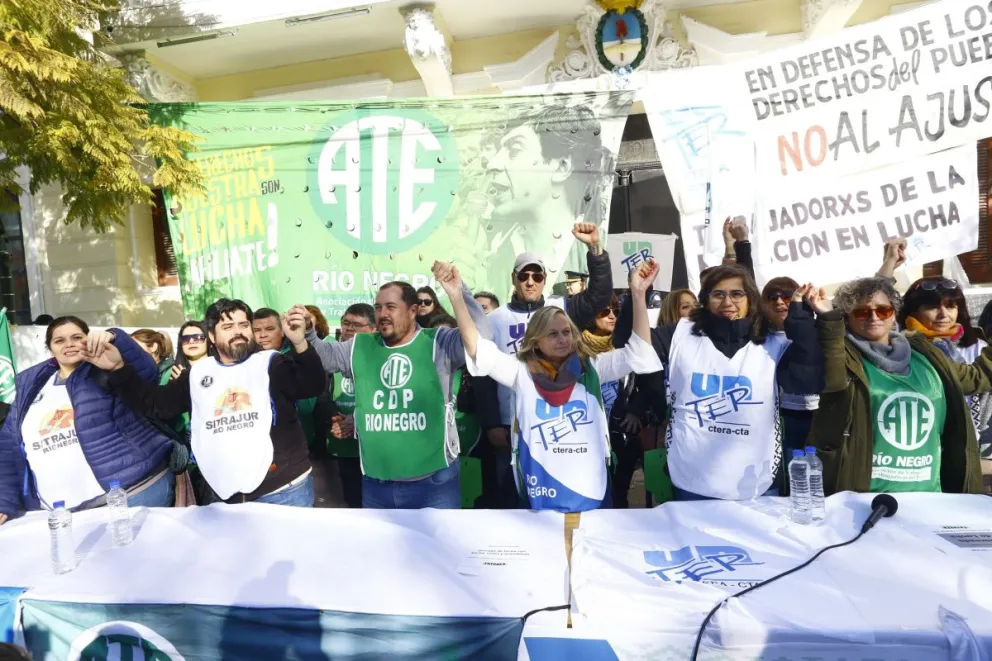 El Frente Sindical emplaza al gobierno de R&iacute;o Negro