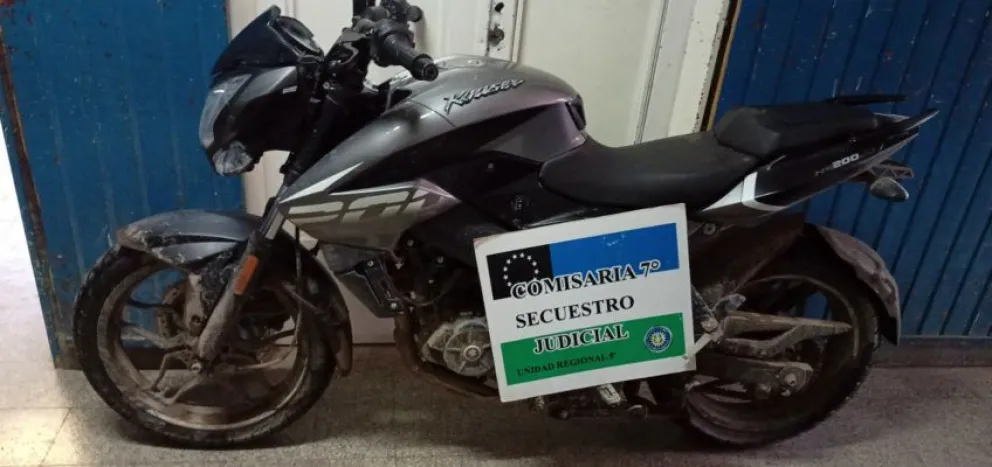 Recuperan motos robadas de distintas localidades del Alto Valle 