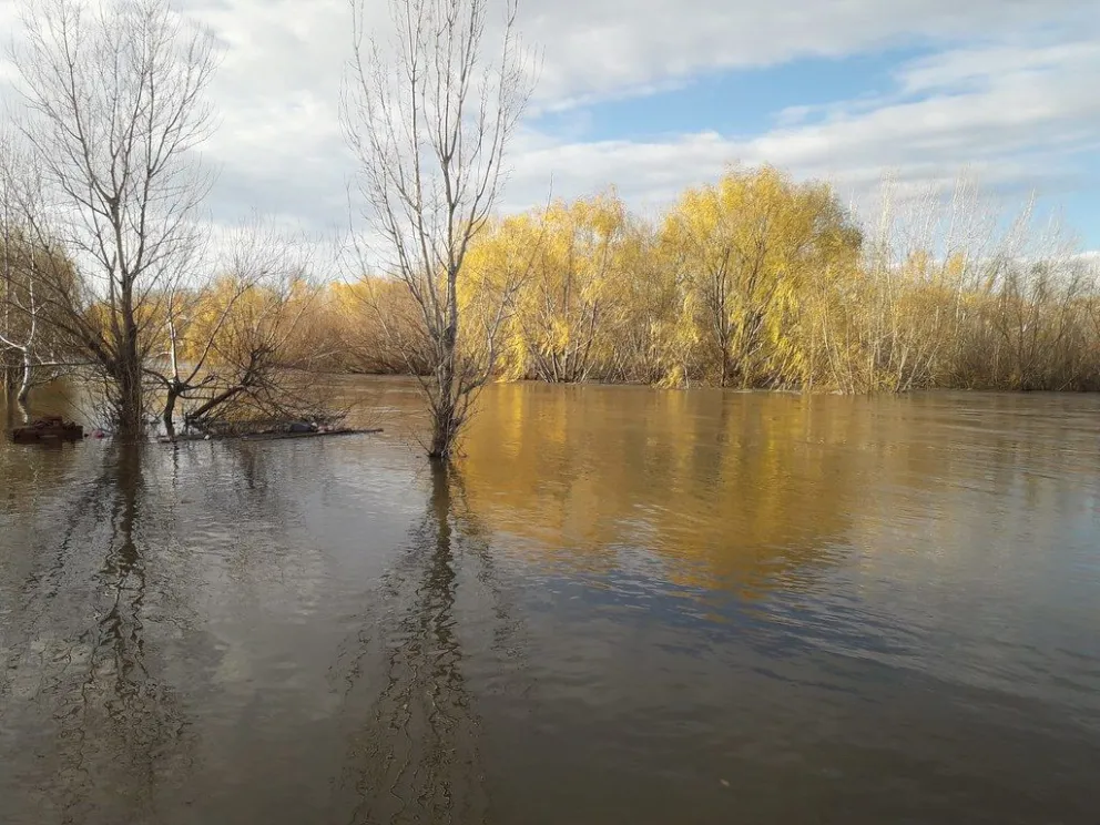 AIC anunció nuevas crecidas para el Río Limay y Neuquén en los próximos días 