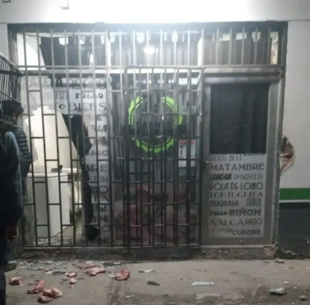 “Los pequeños comerciantes están durmiendo en sus locales”