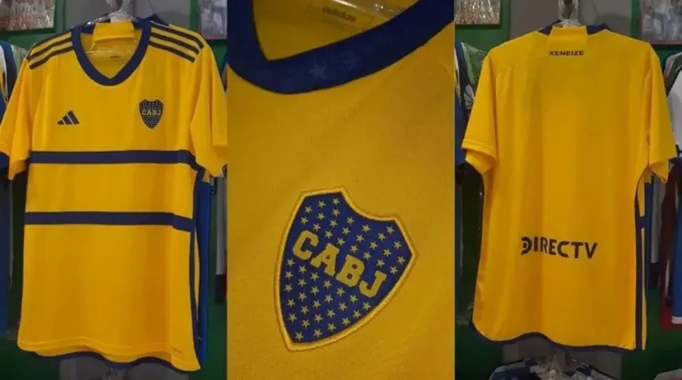 Se filtró la nueva camiseta alternativa de Boca Juniors para la temporada 2023/24