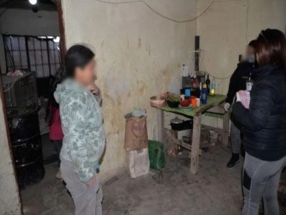 Así estaban las personas rescatadas víctimas de explotación laboral