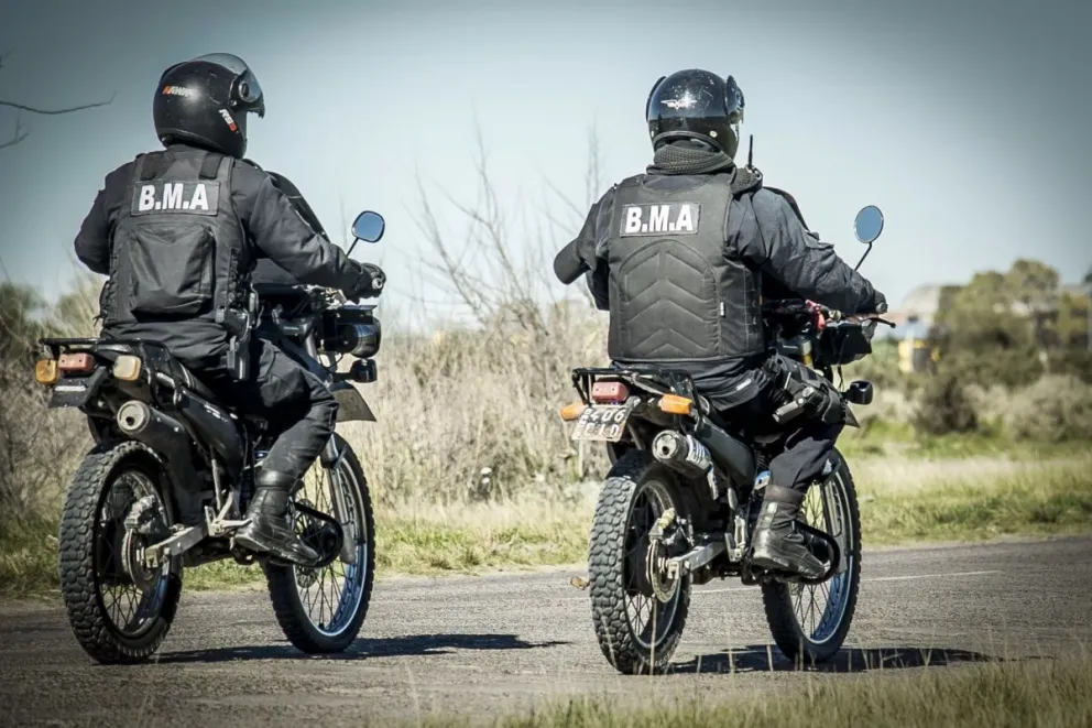 La BMA recupera una moto robada tras intensa persecución