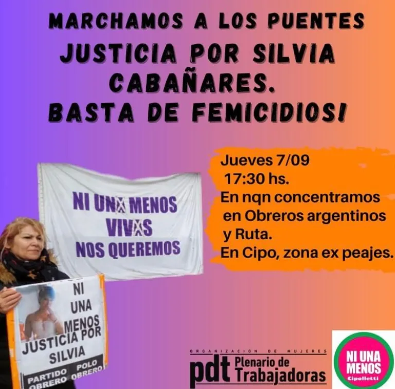 Marcha por Silvia Caba&ntilde;ares