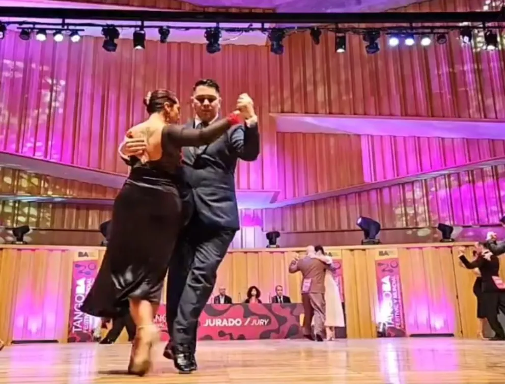 Dos valletanos fueron finalistas del Mundial de Tango