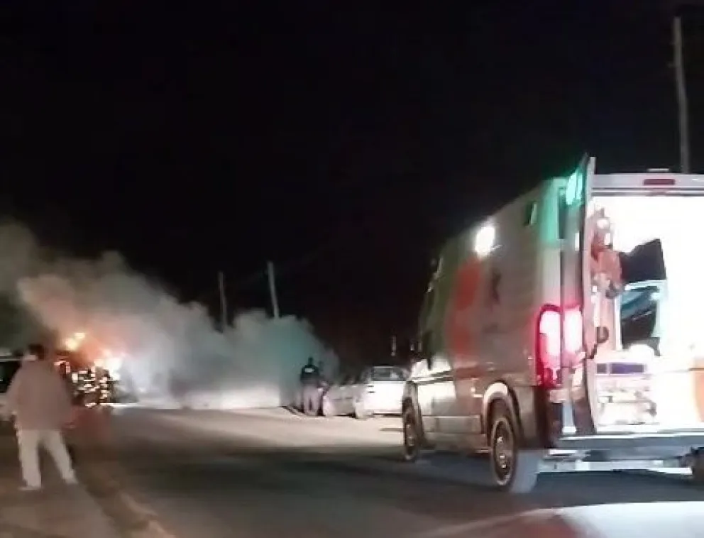 Video: Una mujer y dos niños fueron hospitalizados tras ser embestido en Ruta Chica