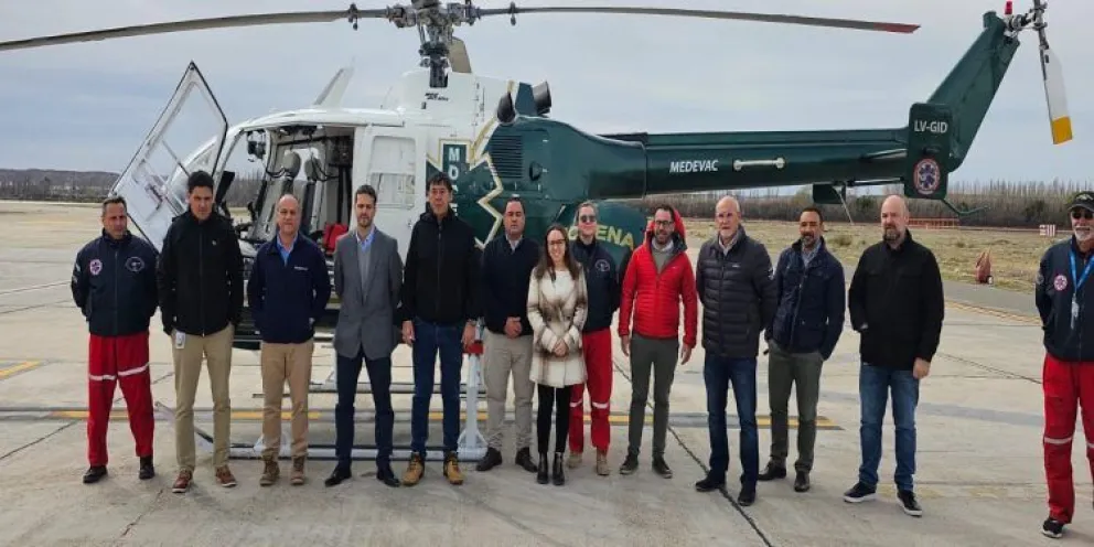 Petroleros paran en las empresas que no aportan para el helicóptero sanitario