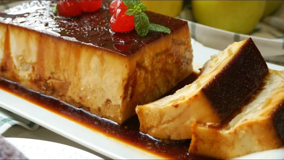 Budín de pan con manzanas: rendidor y económico