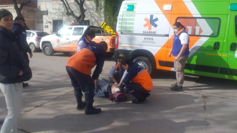 Peatón atropellado cerca de la Parroquia Don Bosco
