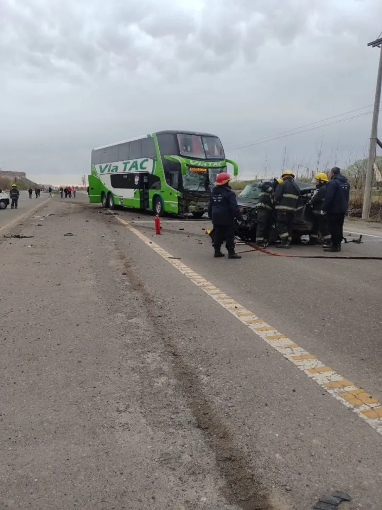 Un hombre murió en un choque fatal en la Ruta 22