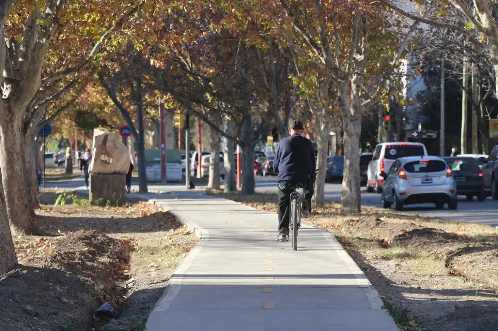 ¡Más problemas en la ciclovía de Alem!