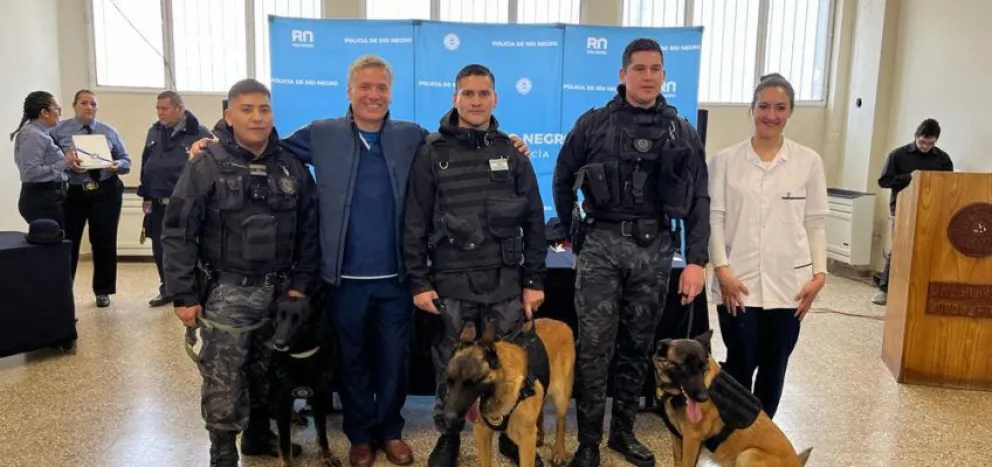 Se incorporó a la Policía de Río Negro la primera veterinaria mujer