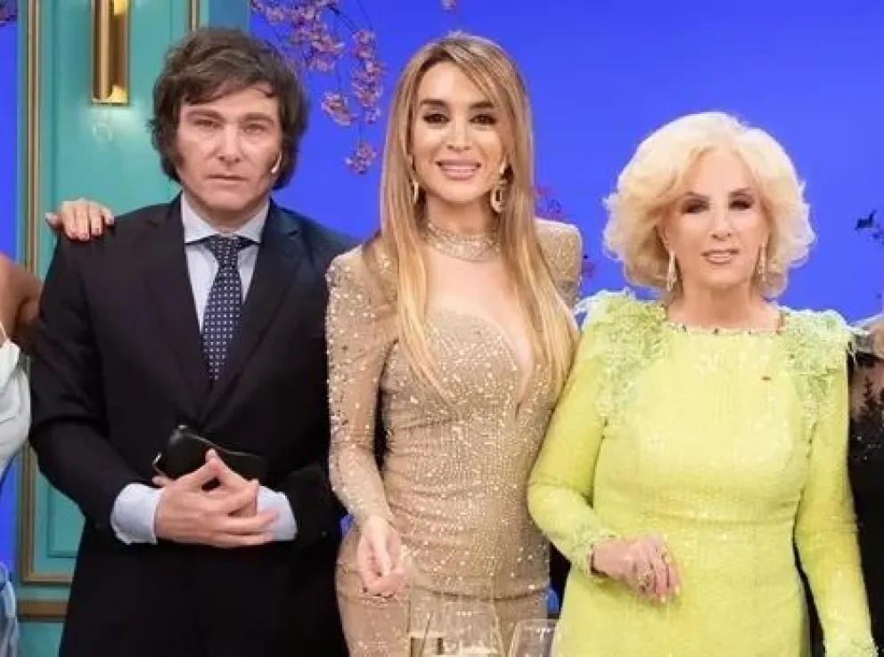 Mirtha Legrand vuelve a la TV con una mesa explosiva: Milei y Fátima, sus primeros invitados