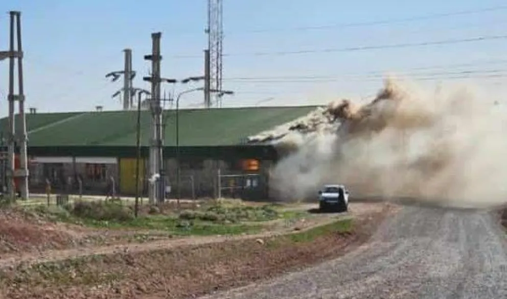 Tras el incendio en Centenario, Edersa logró restituir el servicio para Barda y Cordero