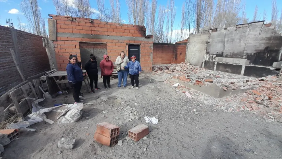 Incendio Comedor caritas felices Ferri