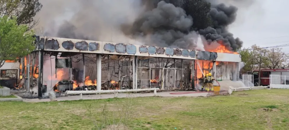 Bomberos realizan mañana peritajes en el Comunitario del barrio Don Bosco