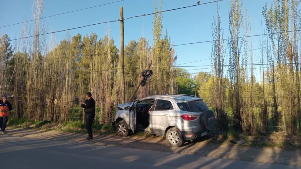 Tremendo choque en la San Luis, camino a Ferri