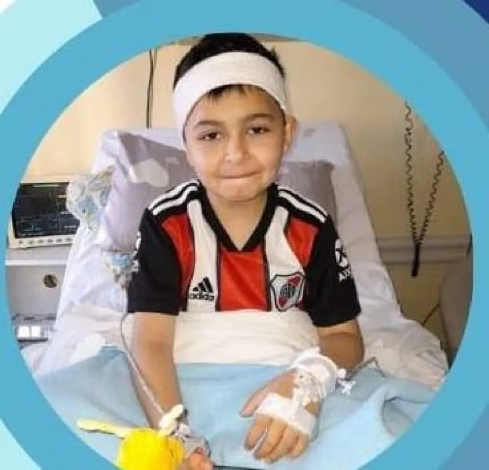 Con apenas 8 años le detectaron un tumor y hoy necesita la ayuda de todos
