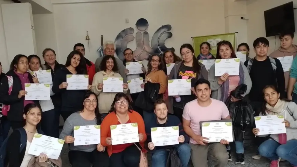 Finalizó otro taller del programa de formación Más Futuro en Cipolletti