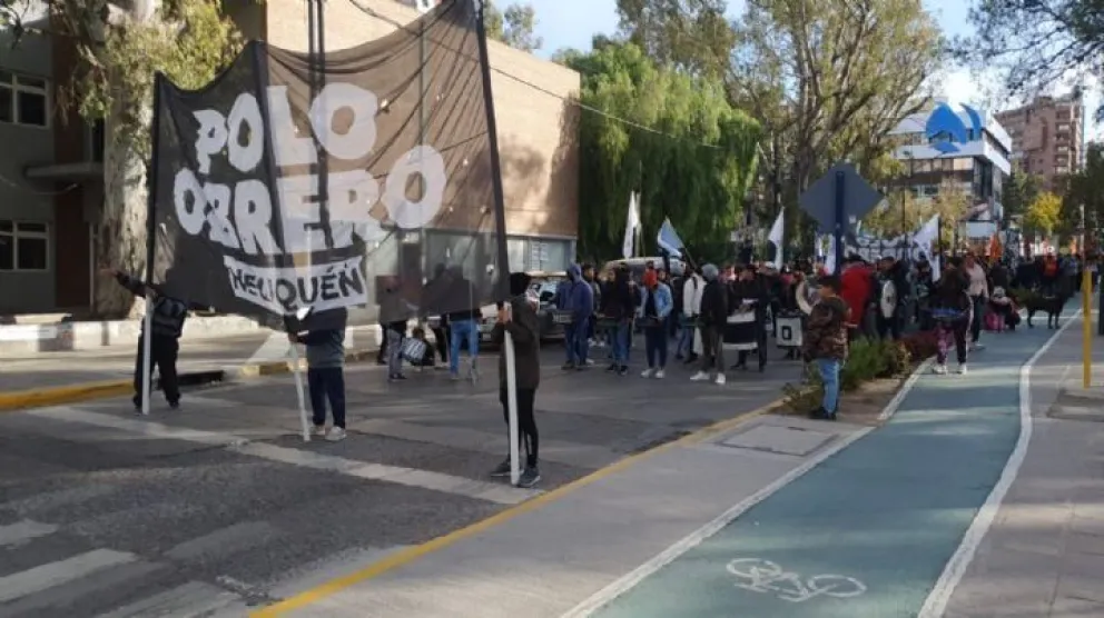 Se levanta el acampe en el centro luego de 13 horas de reclamo