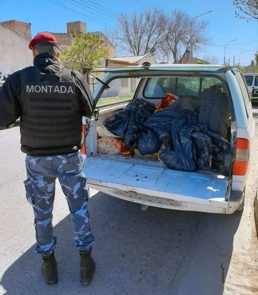 Comercios de la zona tenían a la venta carne en estado descomposición, fue decomisada