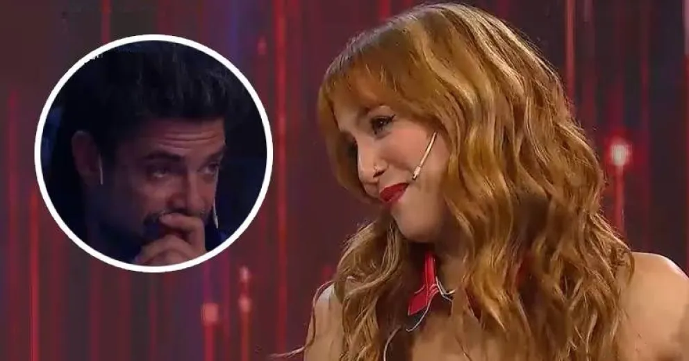 Flor Vigna sorprende a Luciano Castro cantándole en vivo