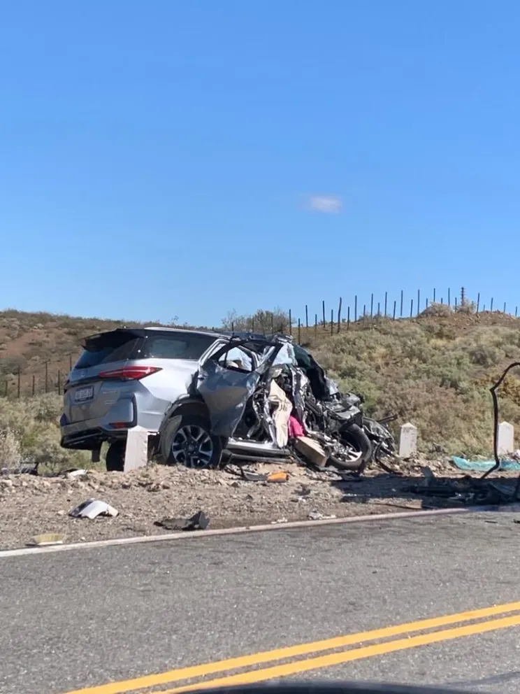Mueren ex funcionarios neuquinos en un choque frontal en Ruta 237