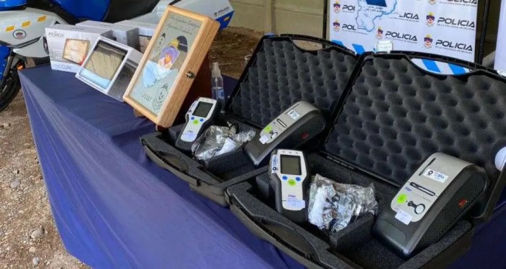  Río Negro recibió nuevos alcoholímetros para los controles de Alcohol Cero en la región
