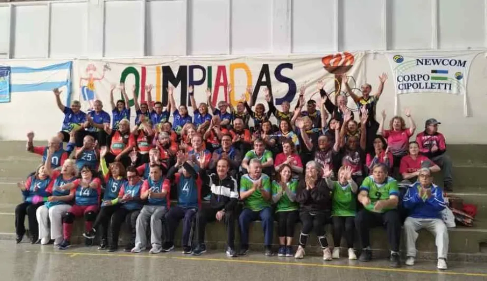 Gran inicio para las Olimpiadas de las personas mayores en Cipolletti