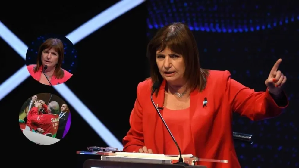 Patricia Bullrich fu atendida por el SAME tras finalizar el debate presidencial 
