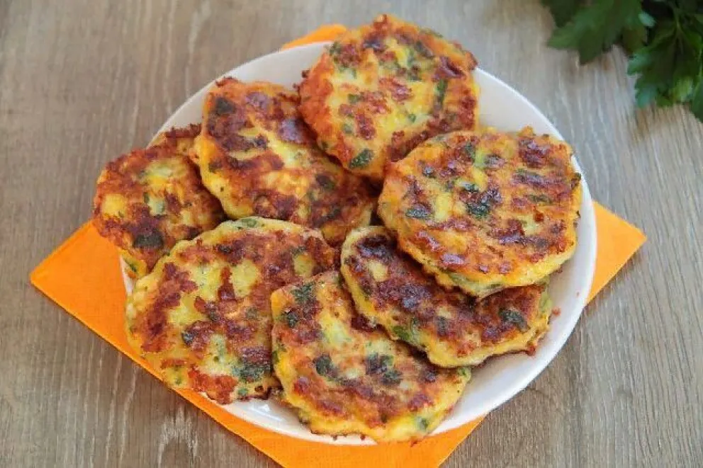 Económicas y saludables: hamburguesas de polenta y verduras