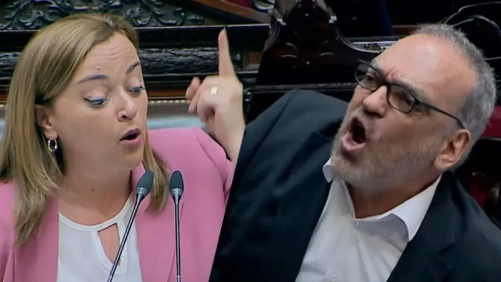 Escandalosa pelea en la Cámara de Diputados entre Iglesias y Moreau: "Vení y decímelo de frente"
