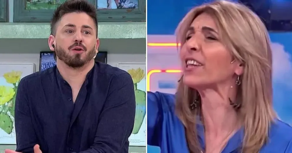 Pampito explotó en vivo con Karina Iavícoli: “No seas maleducada”