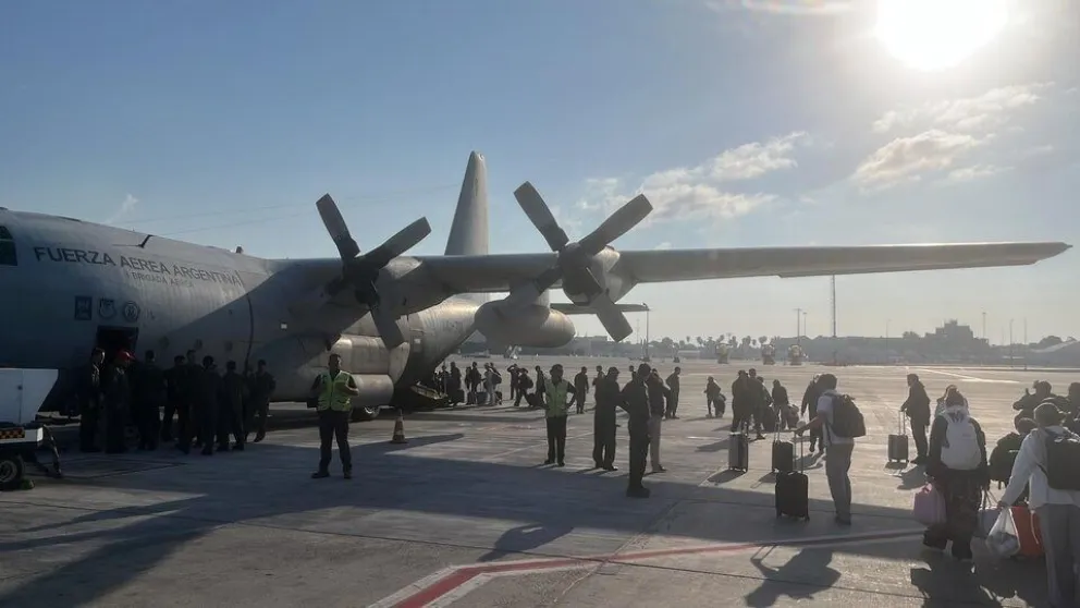 "Regreso Seguro": un segundo avión militar se suma a la operación de evacuar argentinos en Israel