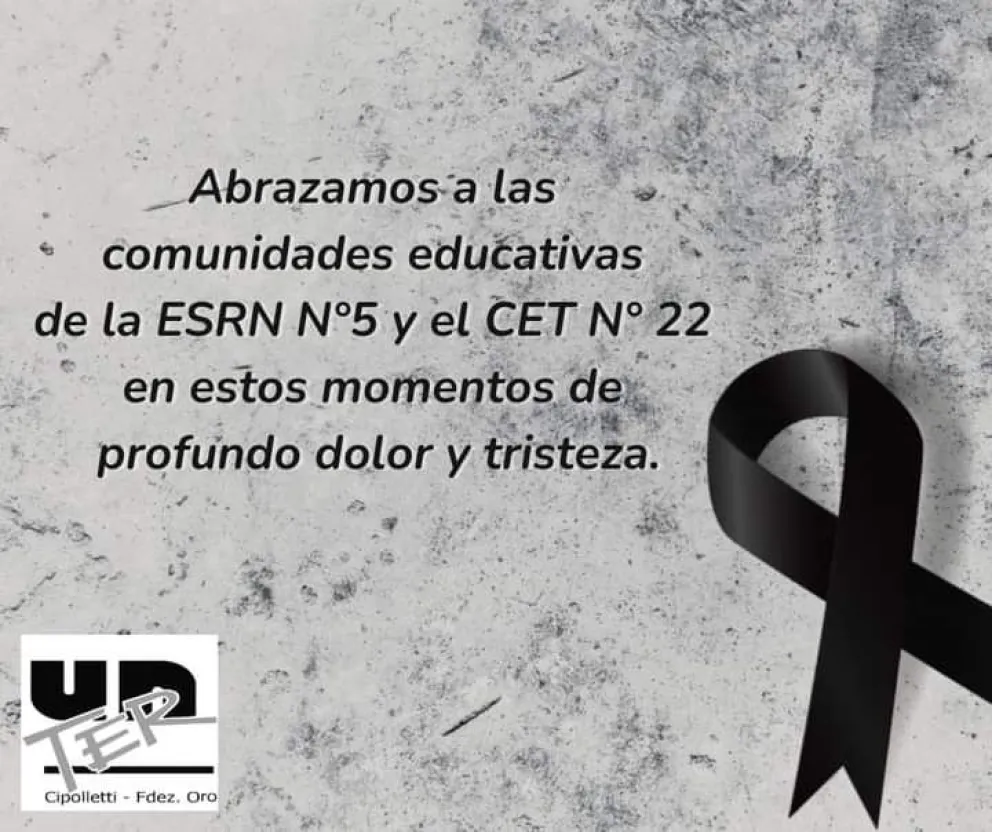 Tristeza profunda en Cipolletti: Instituciones educativas y deportivas acompañan en el dolor por la pérdida de los jovenes
