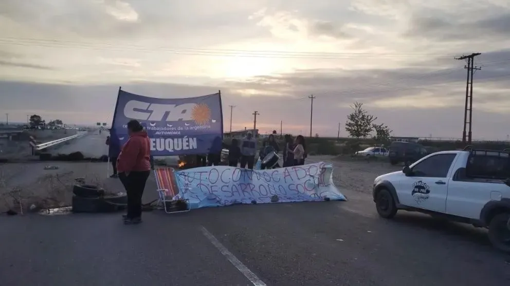 Corte en la ruta nacional 22: ¿Cuándo se libera?