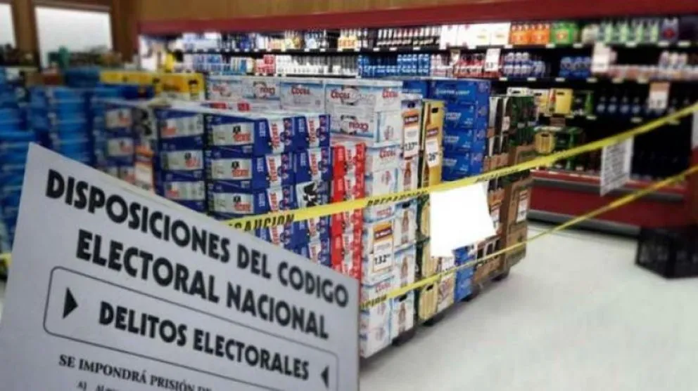 Veda electoral: últimas horas para comprar y vender alcohol