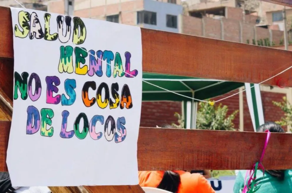 Marchan en el Alto Valle en defensa de la ley de Salud Mental y adicciones