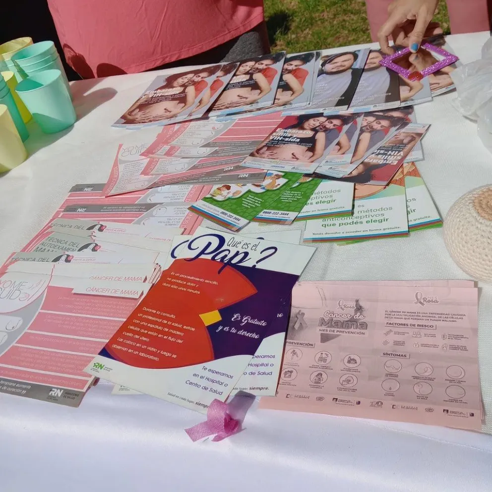 Cronograma de actividades en Cipolletti por la prevención del cáncer de mama