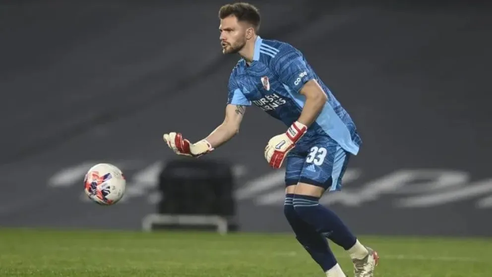 Ezequiel Centurión fue titular en River frente a Colón: cómo le fue