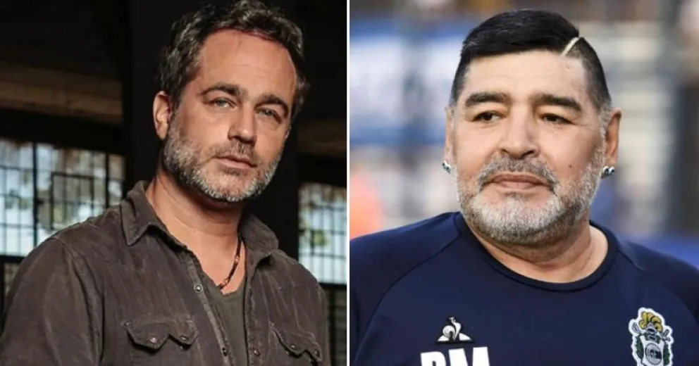 Inesperado inicio de la amistad entre Gastón Pauls y Maradona