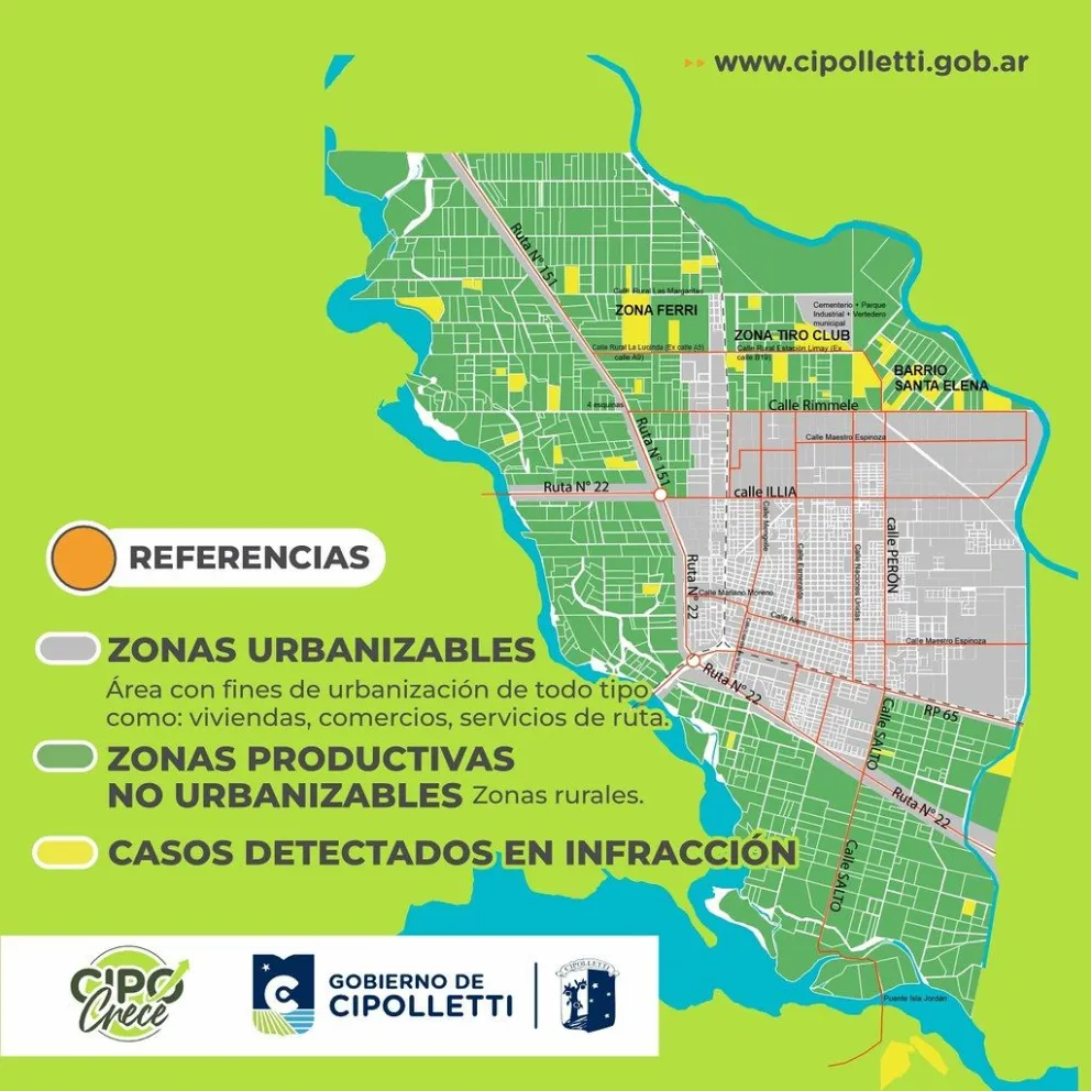 El municipio denunció a 15 loteos que se realizan en zonas no autorizadas