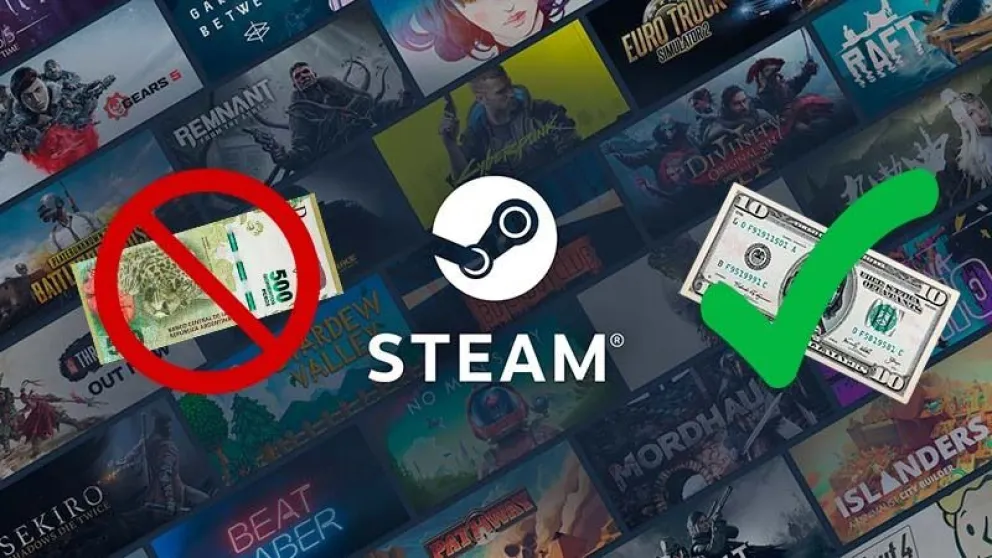Steam cambia la moneda de precios en Argentina por inestabilidad cambiaria