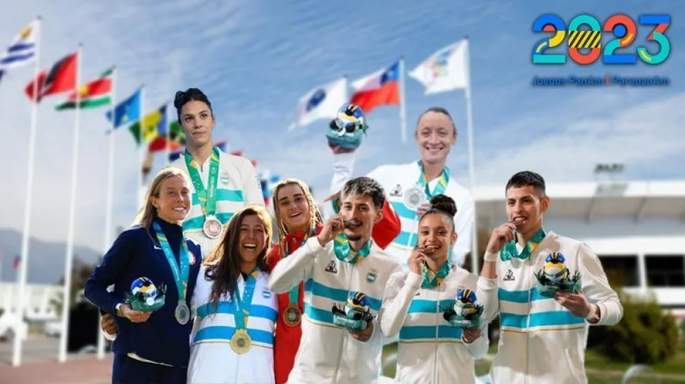 ¡Increíble!: Argentina se destaca en los Juegos Panamericanos con 14 medallas