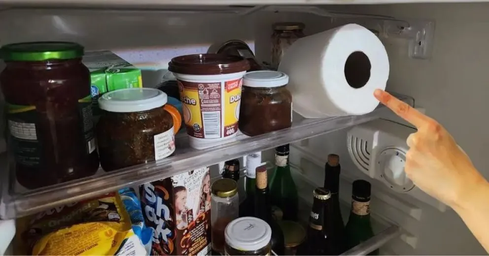 La heladera más limpia y tus alimentos más frescos con un simple truco: papel higiénico