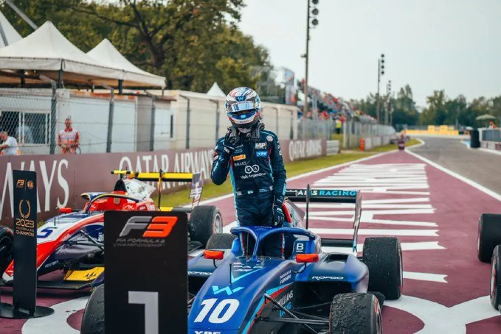 Sigue en ascenso: el argentino Franco Colapinto correrá en la Fórmula 2